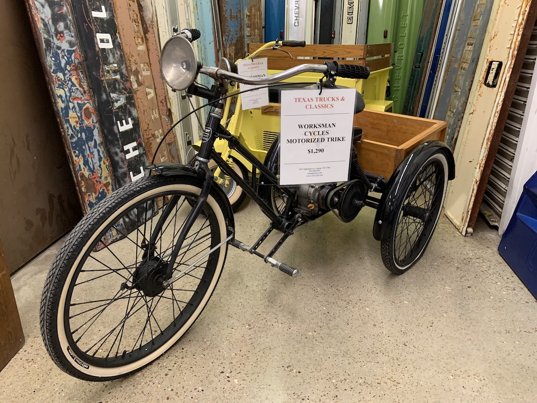Worksman Cycles Motorized Trike – TEXAS 
